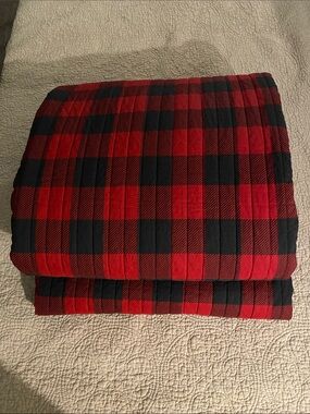 Woolrich Plaid Check Buffalo Plaid Cotton Quilt